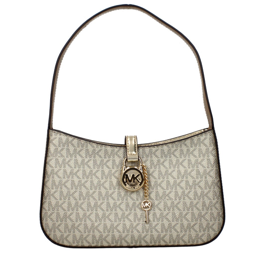 Michael Kors Gold Fabric Handbag - YSONA