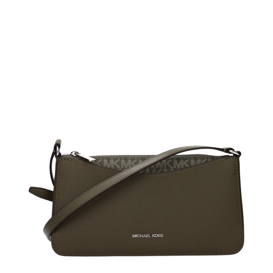 Michael Kors Green Fabric Crossbody Bag - YSONA