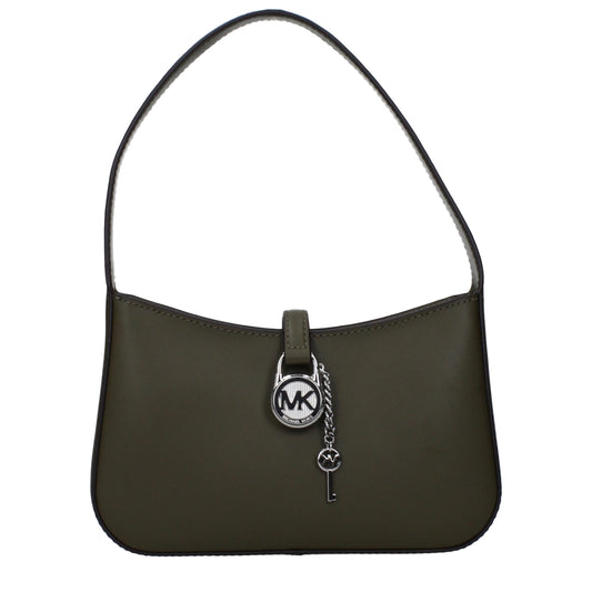 Michael Kors Green Leather Handbag - YSONA