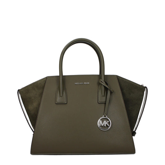 Michael Kors Green Leather Handbag - YSONA