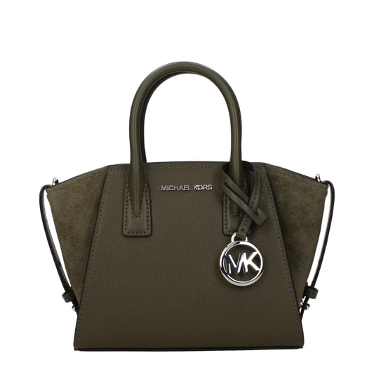 Michael Kors Green Leather Handbag - YSONA