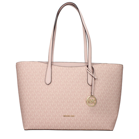 Michael Kors Pink Fabric Shoulder Bag - YSONA