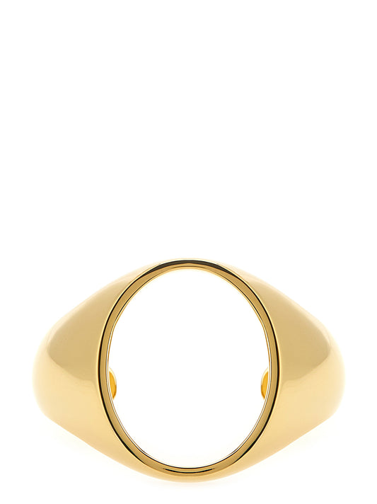 MM6 Maison Margiela Gold Brass Bracelet - YSONA