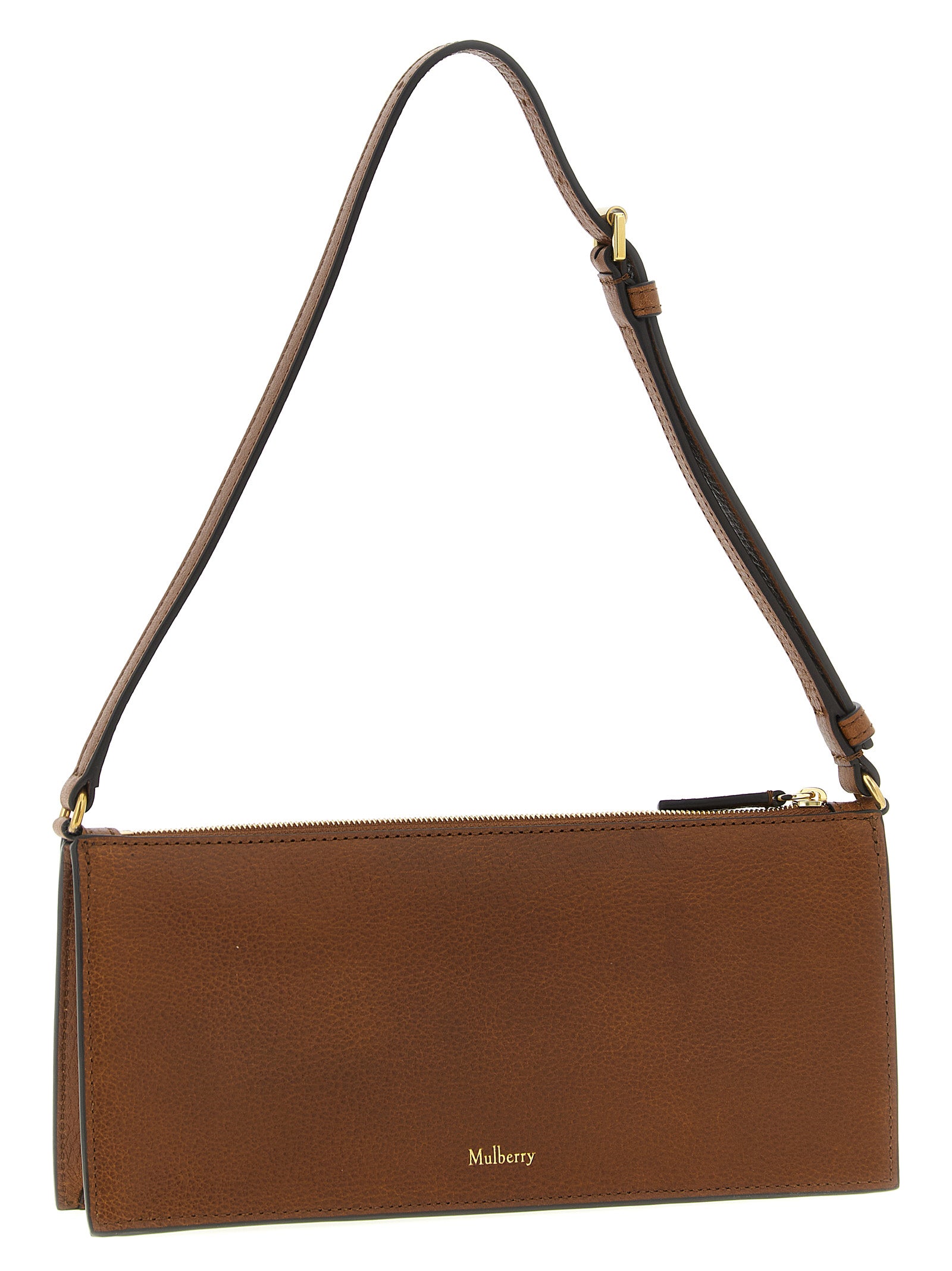 Mulberry Brown Calfskin Shoulder Bag - view 2