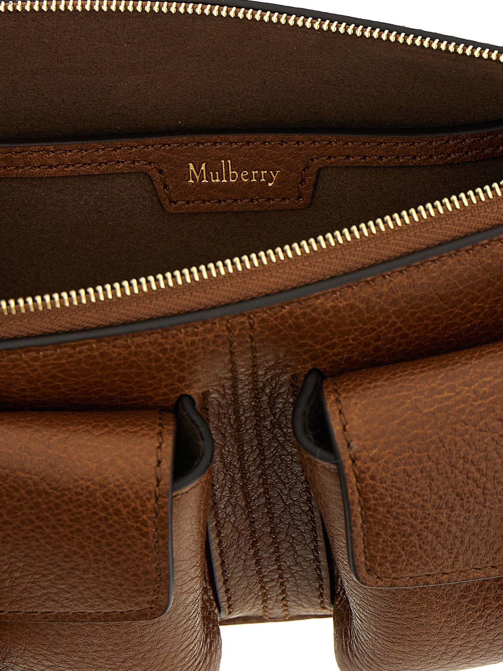 Mulberry Brown Calfskin Shoulder Bag - view 4