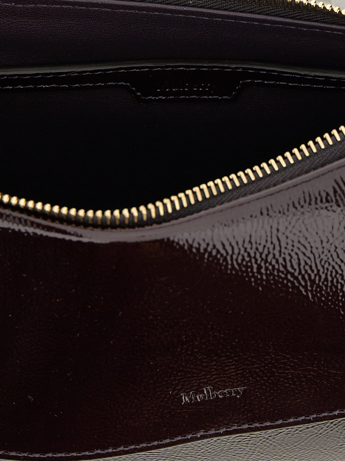 Mulberry Purple Calfskin Shoulder Bag - view 4