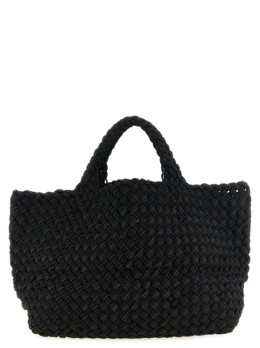NAGHEDI Black Nylon Tote Bag