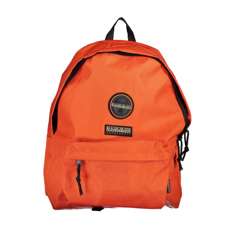 Napapijri Arancione Recycled Polyester Men Backpack - YSONA