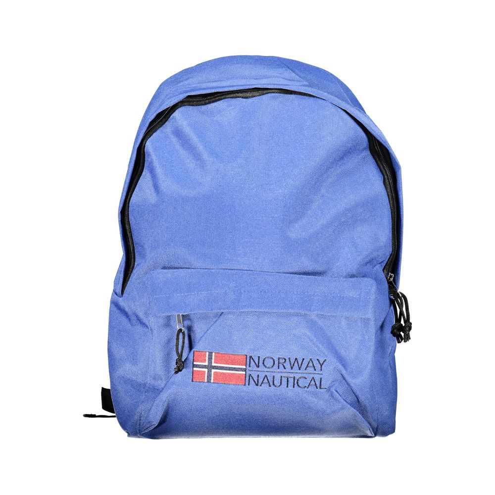 Norway 1963 Blue Polyester Men Backpack - YSONA