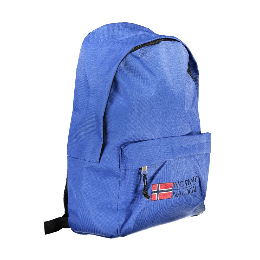 Norway 1963 Blue Polyester Men Backpack - view 3