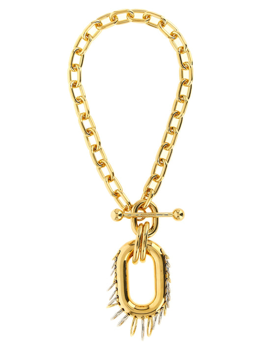 Paco Rabanne Gold Brass Necklace - YSONA