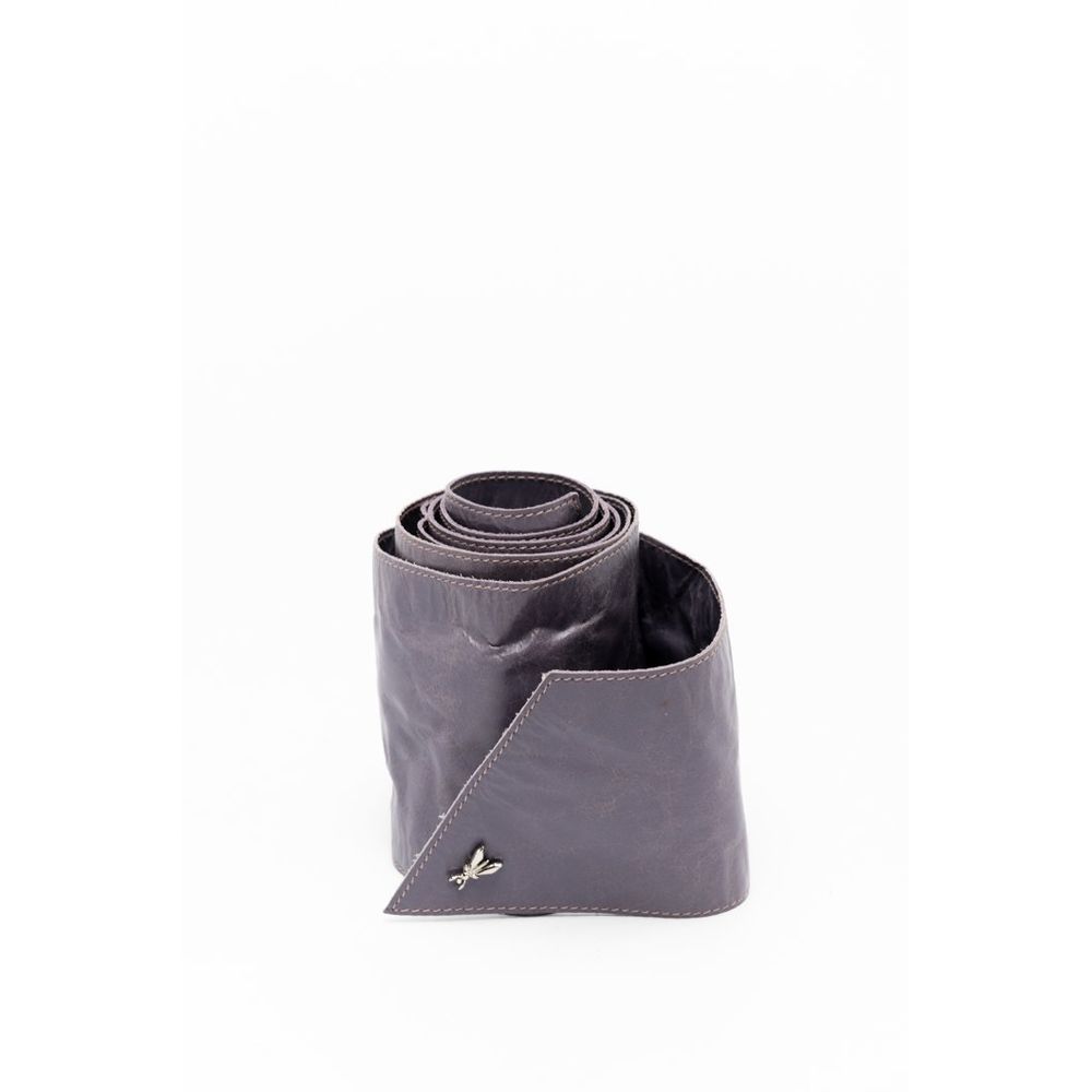 Patrizia Pepe Purple Leather Belt - YSONA