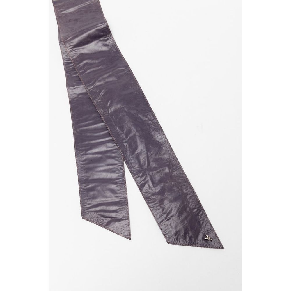 Patrizia Pepe Purple Leather Belt - view 2