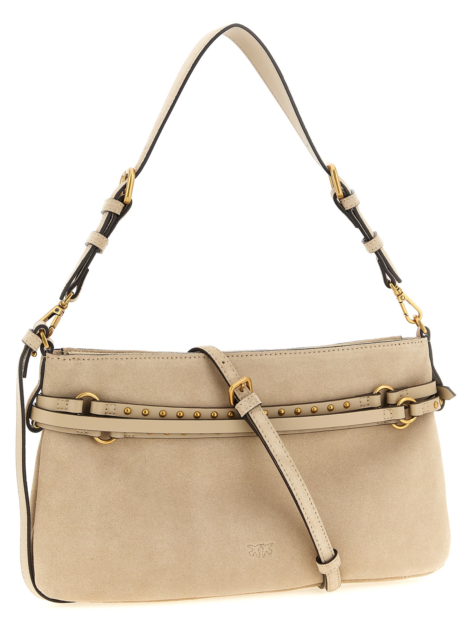 PINKO Beige Cowhide Shoulder Bag - view 2