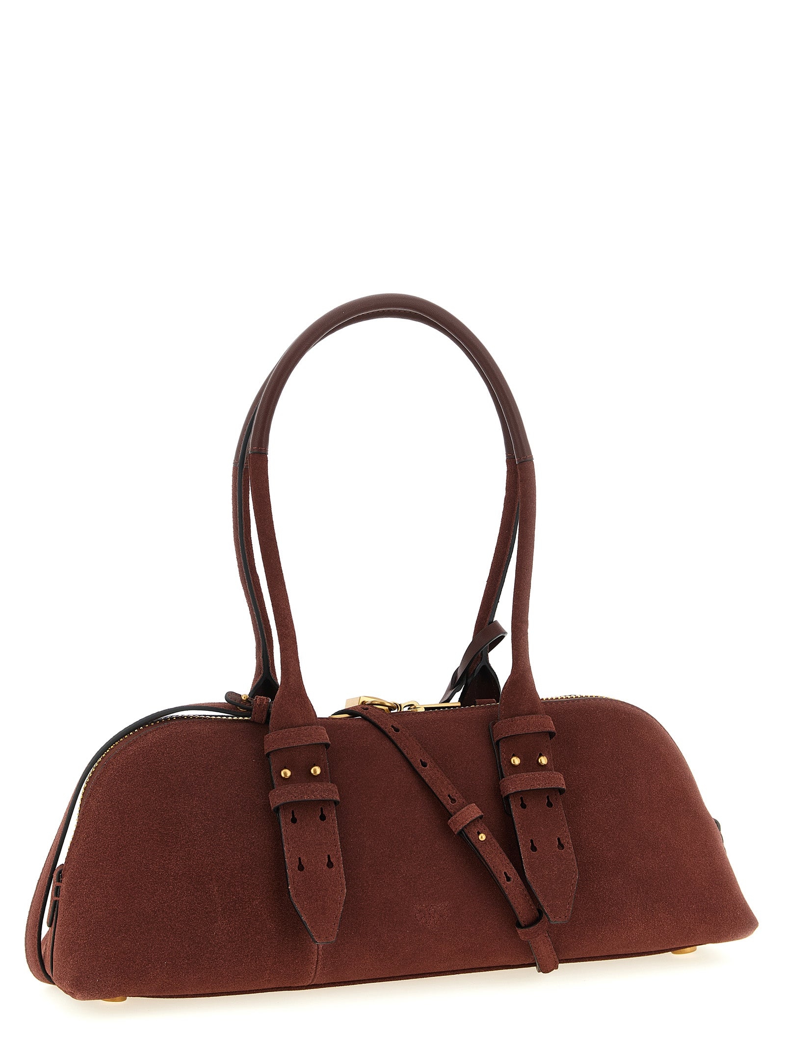 PINKO Bordeaux Cowhide Shoulder Bag - view 2