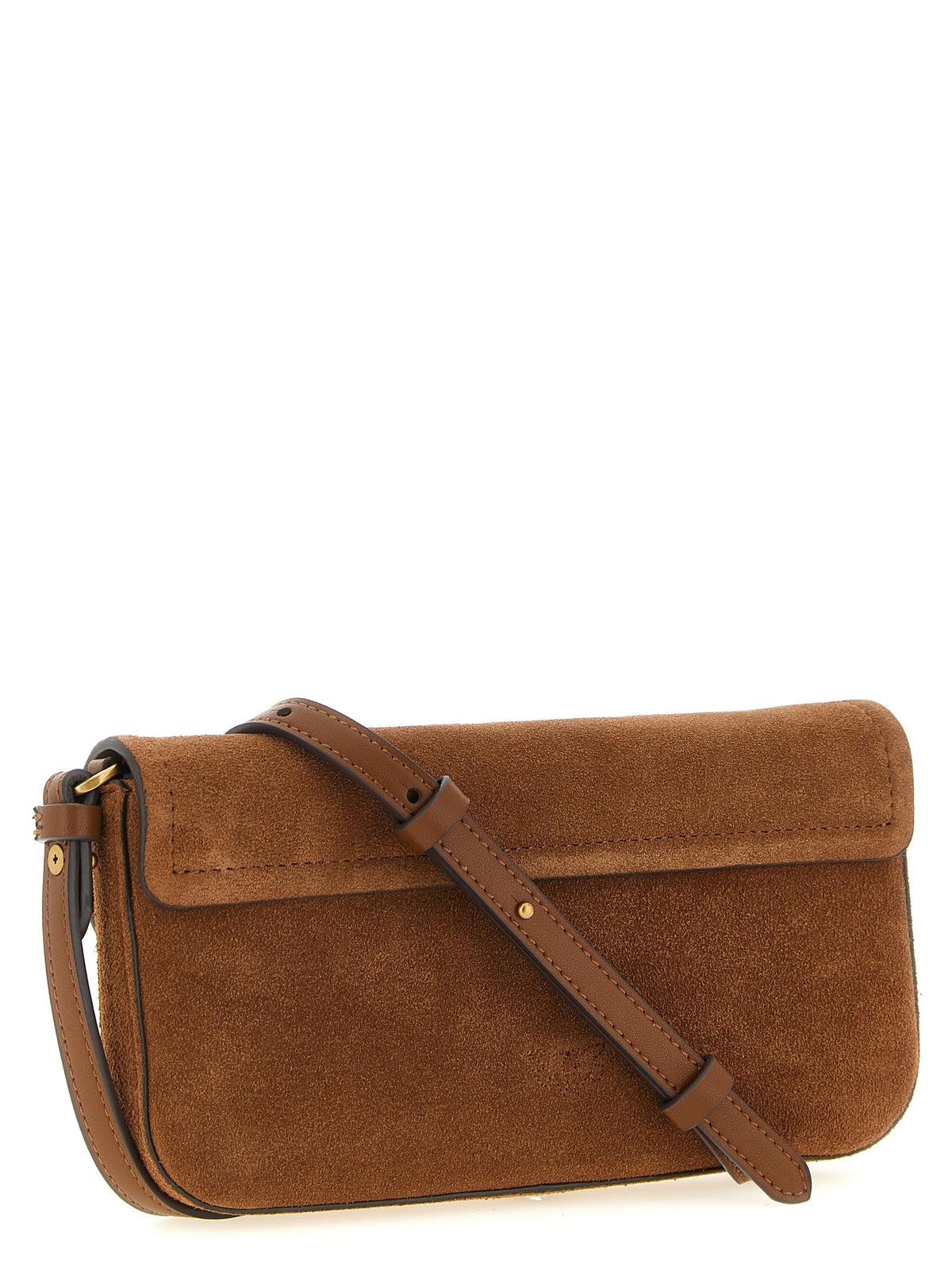 PINKO Brown Cowhide Shoulder Bag - view 2
