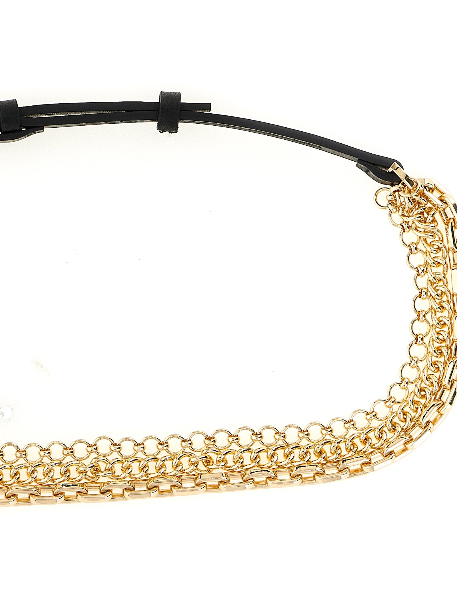 PINKO Gold Cowhide Belt - view 3
