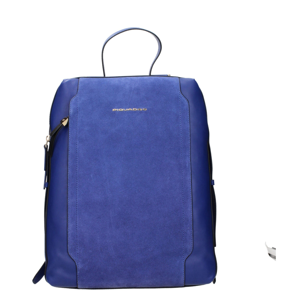 Piquadro Blue Leather Backpack - YSONA