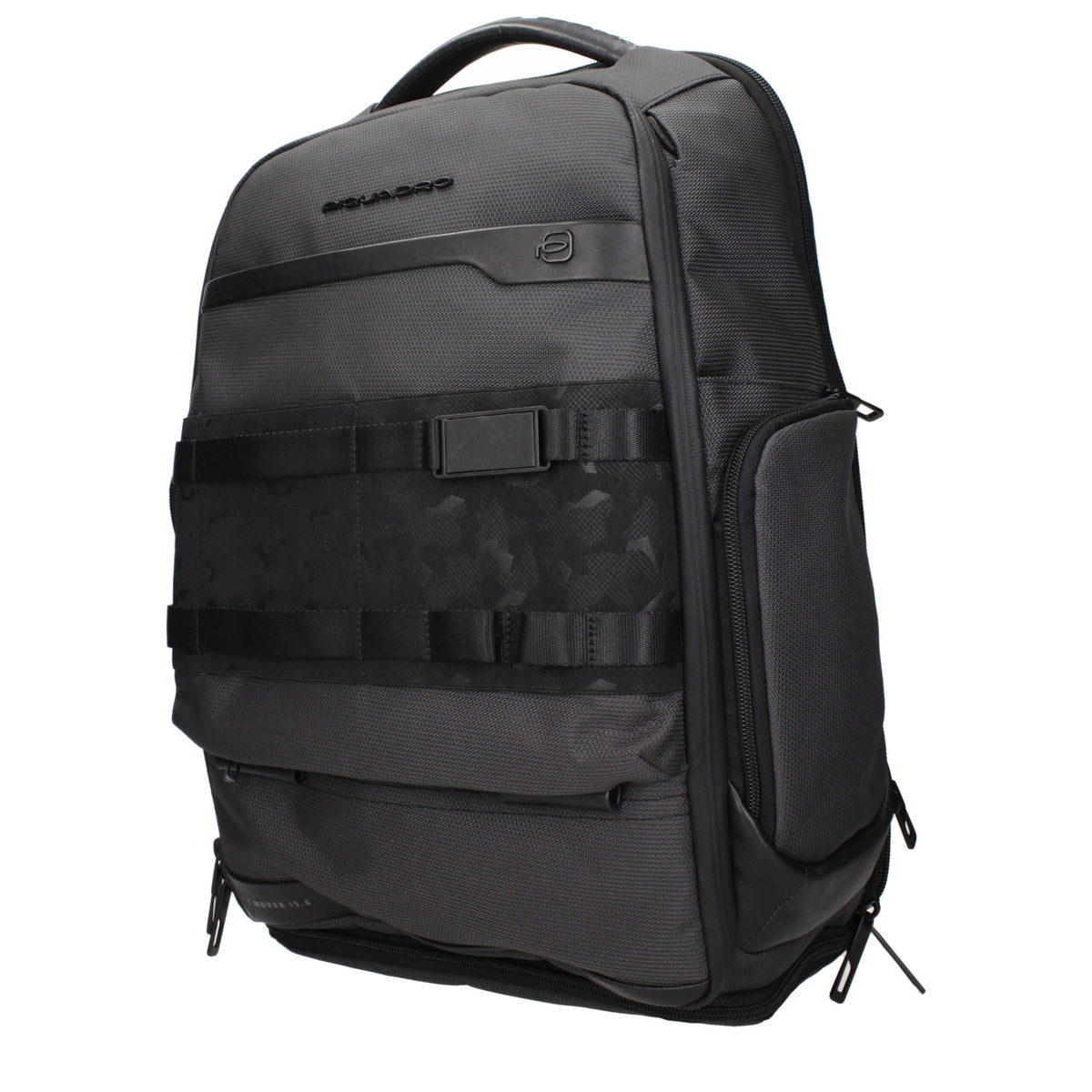 Piquadro Gray Fabric Backpack - view 2