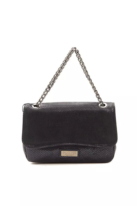 Pompei Donatella Blue Leather Women Crossbody Bag - YSONA