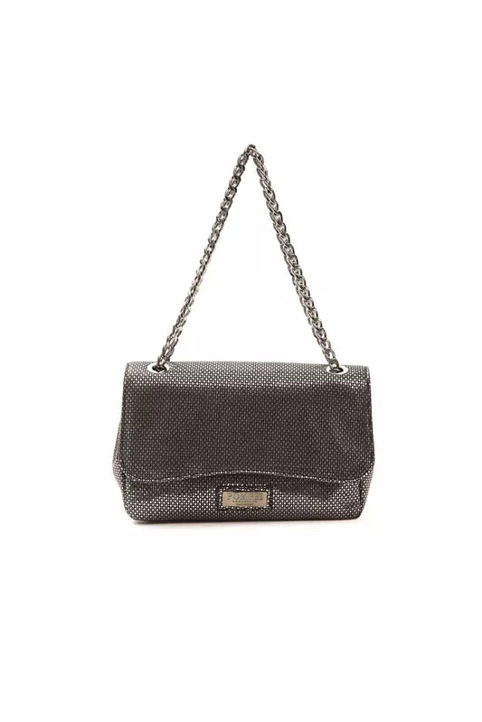 Pompei Donatella Gray Leather Women Crossbody Bag - YSONA