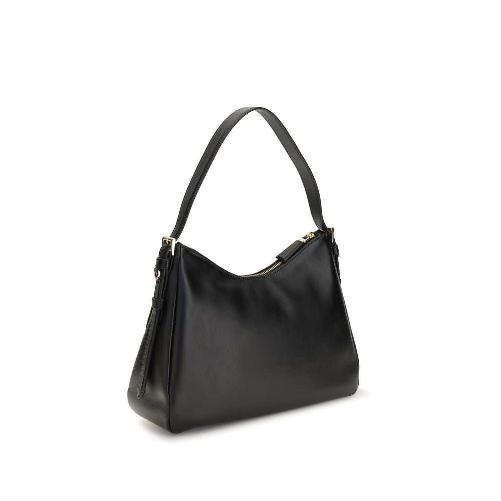 Prada Black Calf Leather Bos Taurus Shoulder Bag - view 3