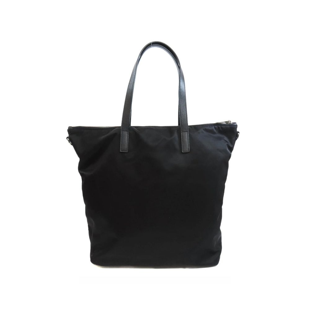 Prada Black Nylon Tote Bag - view 2