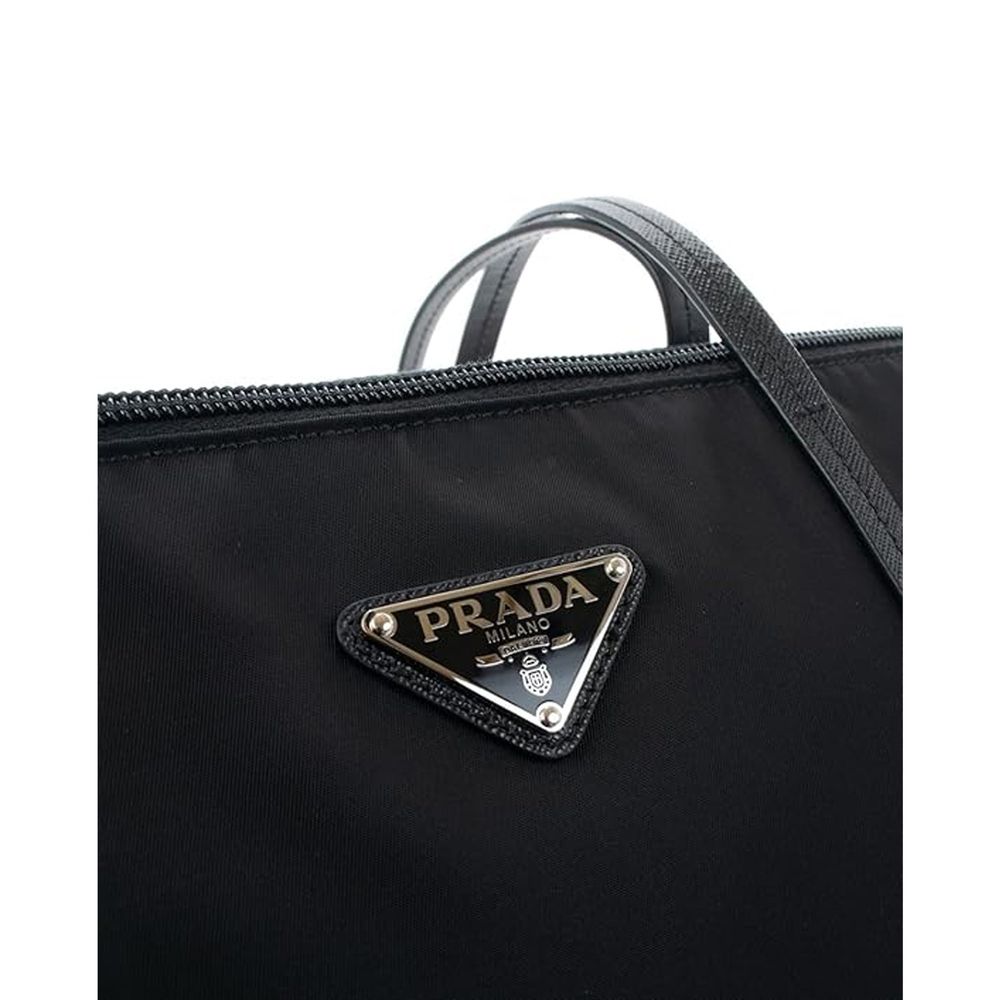 Prada Black Nylon Tote Bag - view 4