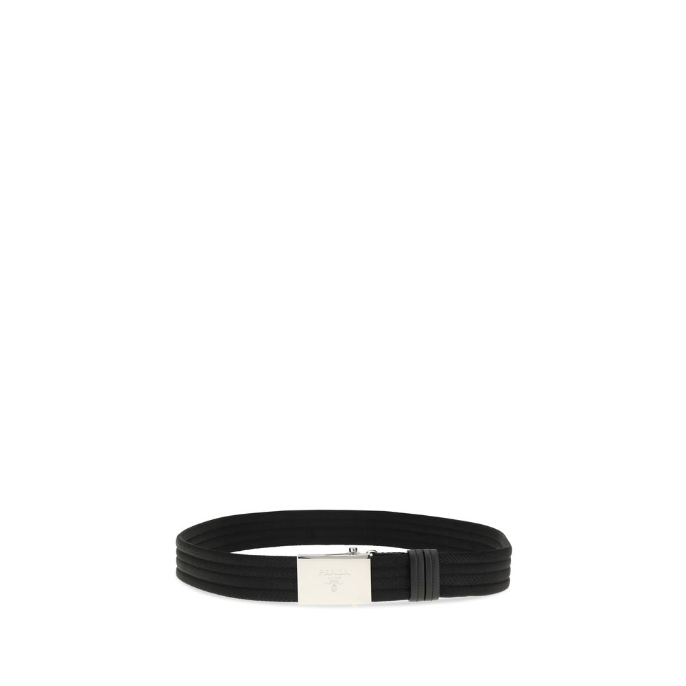 Prada Black Polyester Thin Belt - view 2