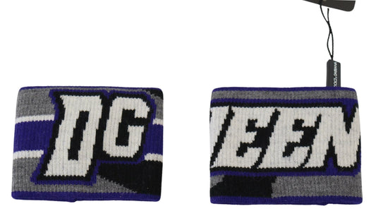 Dolce & Gabbana Purple Logo Two Piece Set Wristband - YSONA