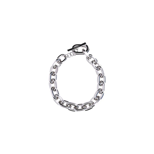 Rabanne Silver Aluminum Necklace - YSONA