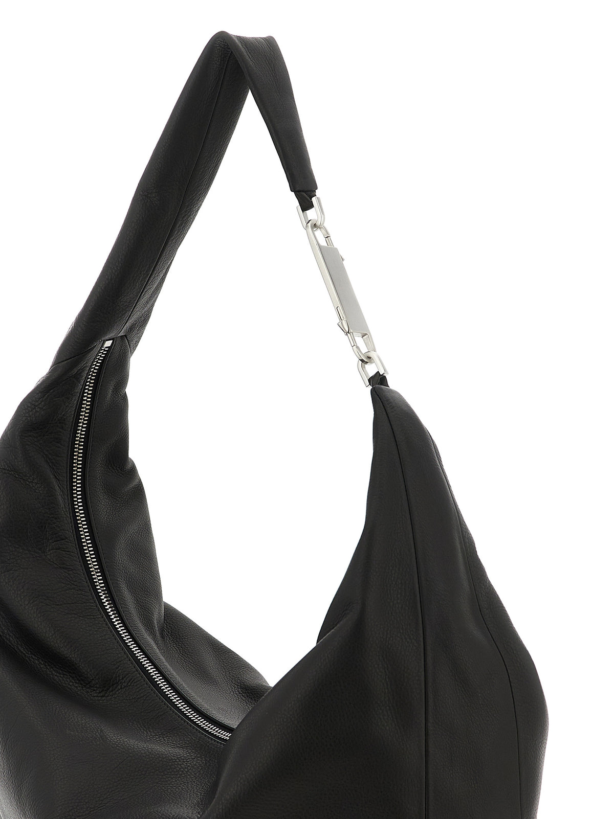 Rick Owens Black Calfskin Shoulder Bag - view 3