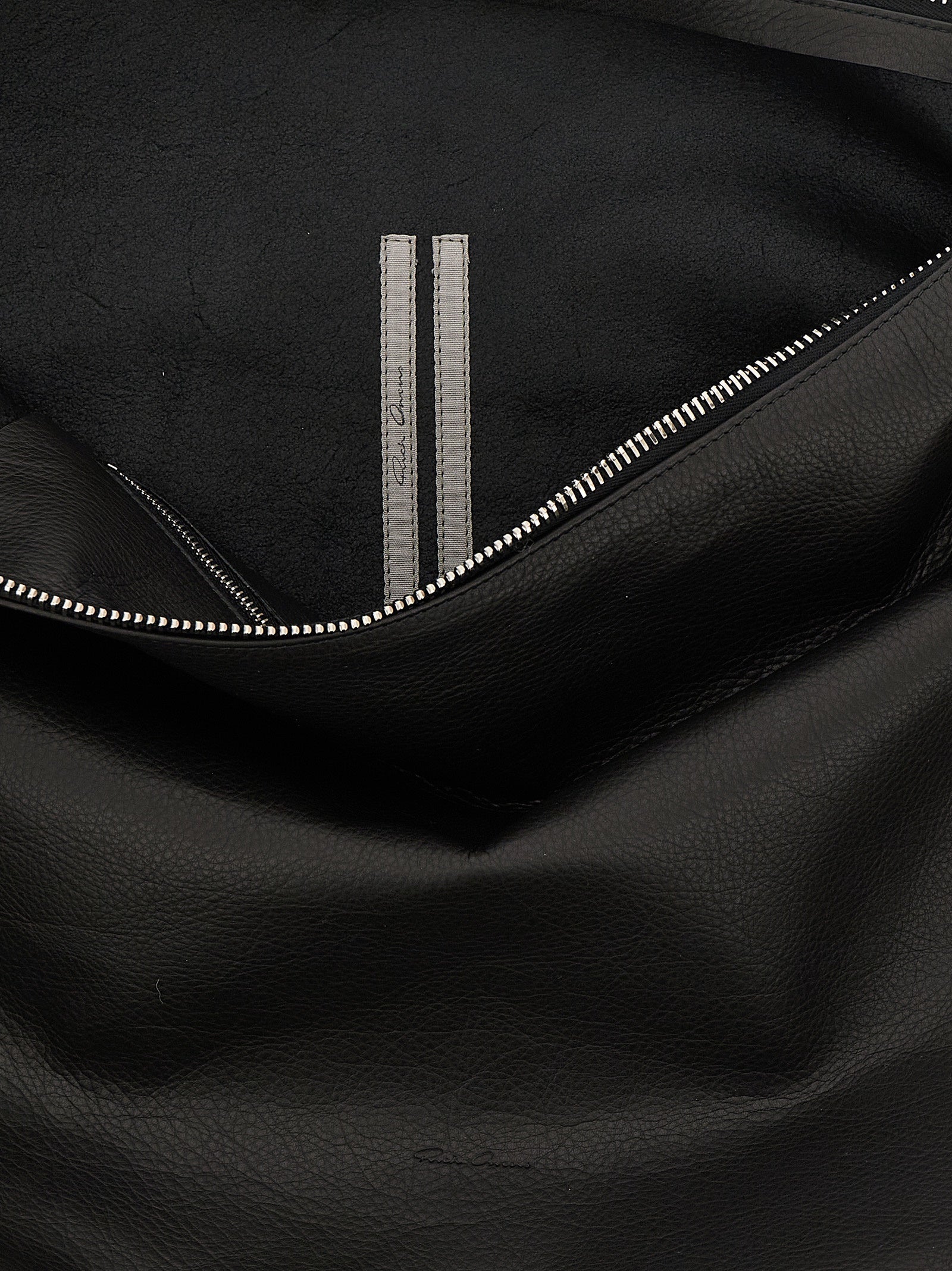 Rick Owens Black Calfskin Shoulder Bag - view 4