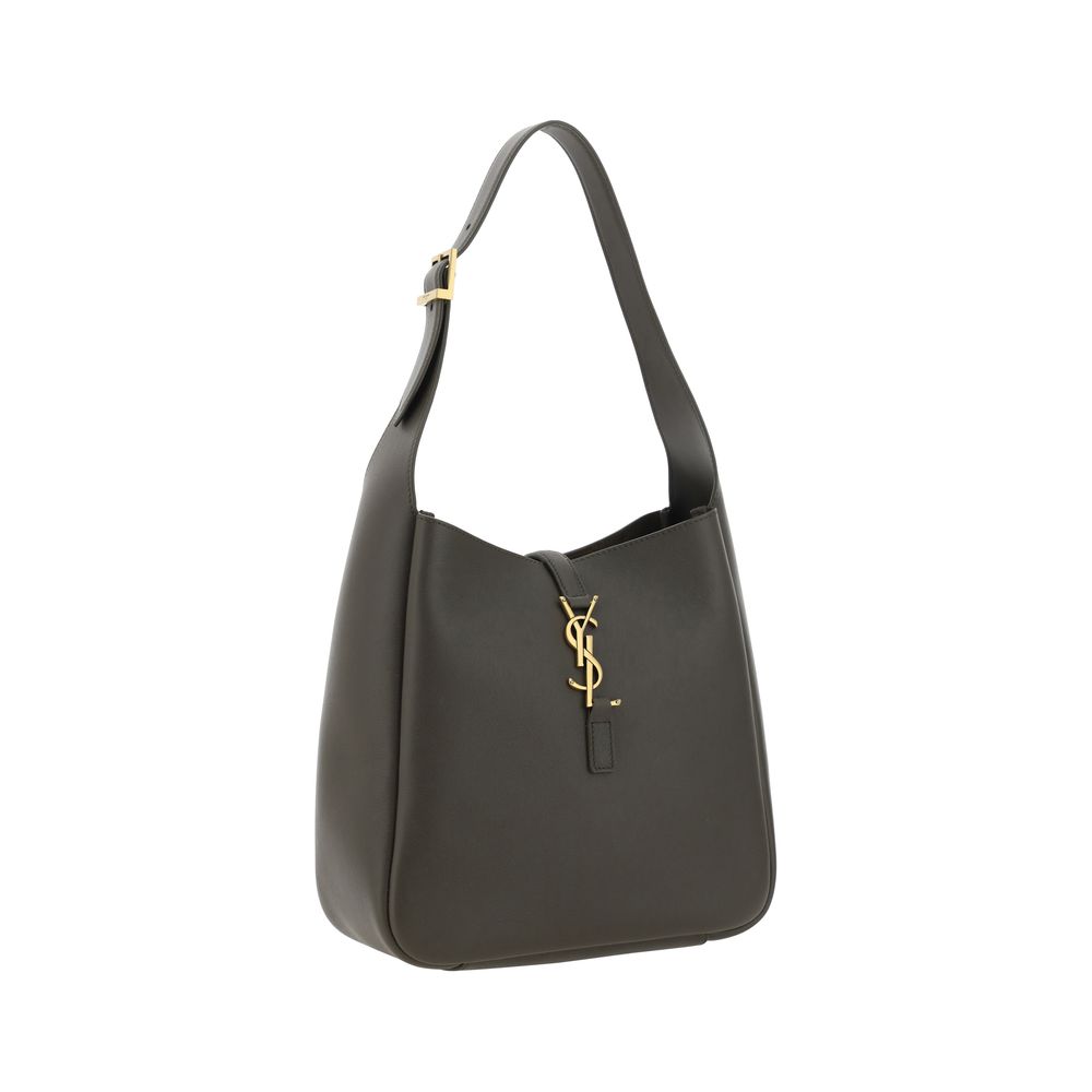 Saint Laurent Bicolor Calf Leather Bos Taurus Shoulder Bag - view 2