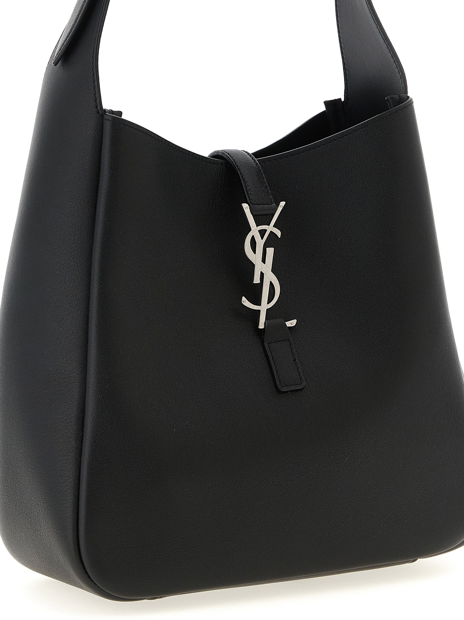 Saint Laurent Black Calfskin Shoulder Bag - view 3