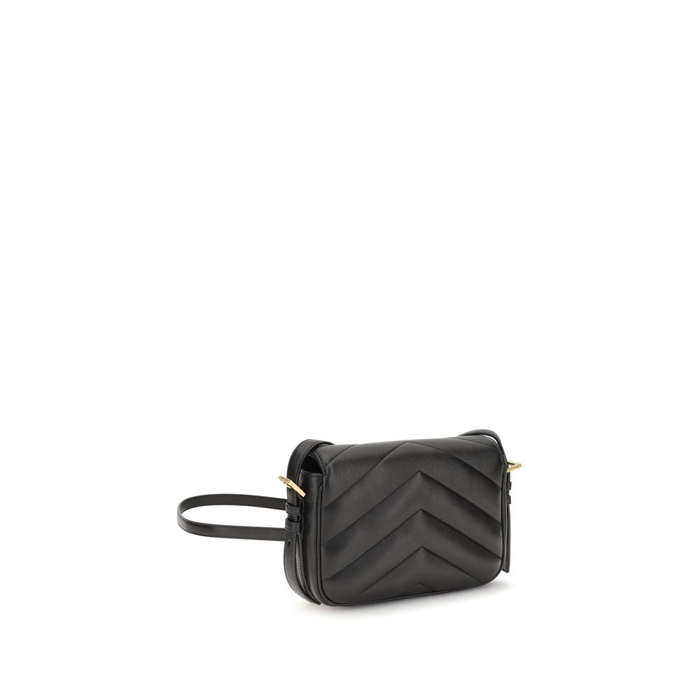 Saint Laurent Black Lamb Ovis Aries Shoulder Bag - view 3