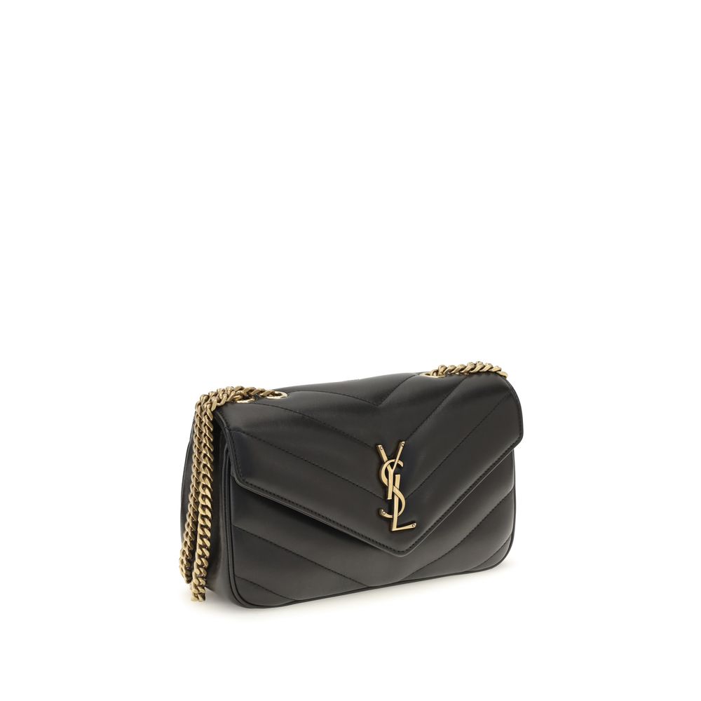 Saint Laurent Black Lamb Ovis Aries Shoulder Bag - view 2