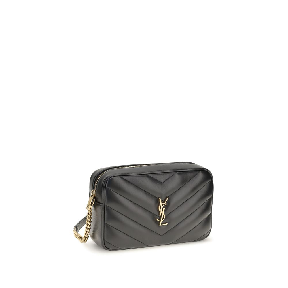 Saint Laurent Black Lamb Ovis Aries Shoulder Bag - view 2
