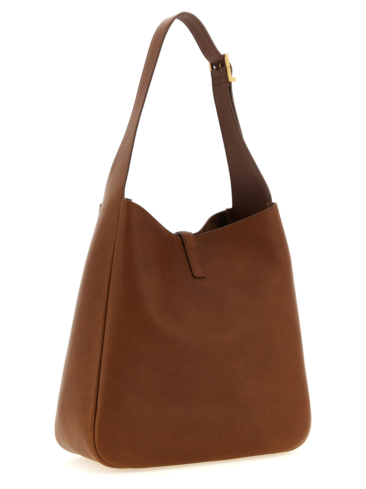 Saint Laurent Brown Calfskin Shoulder Bag - view 2