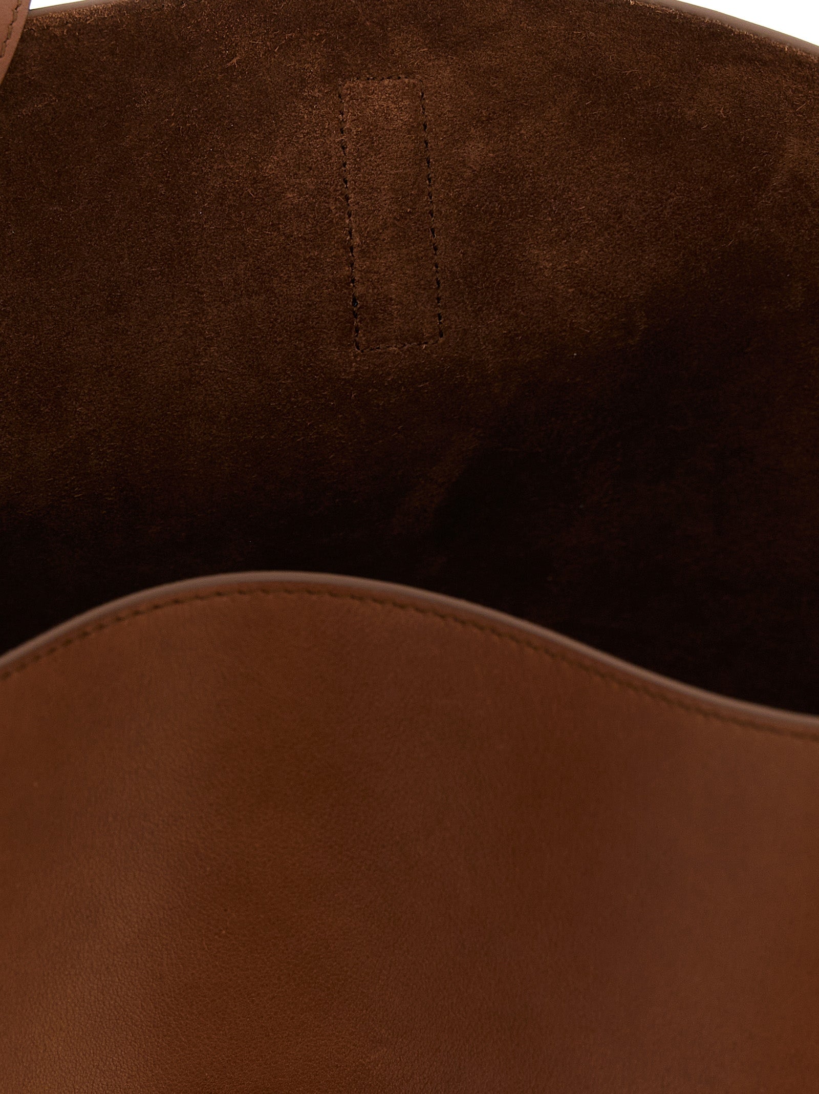 Saint Laurent Brown Calfskin Shoulder Bag - view 4