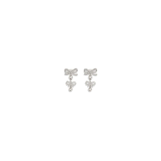 Self-Portrait Silver Brass Earrings - YSONA