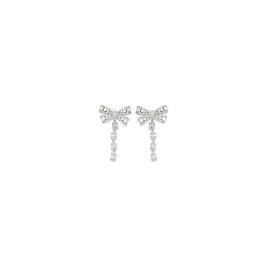 Self-Portrait Silver Brass Earrings - YSONA