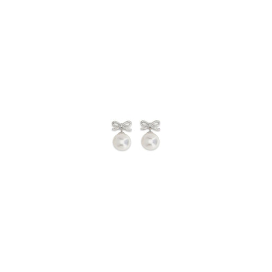 Self-Portrait Silver Brass Earrings - YSONA