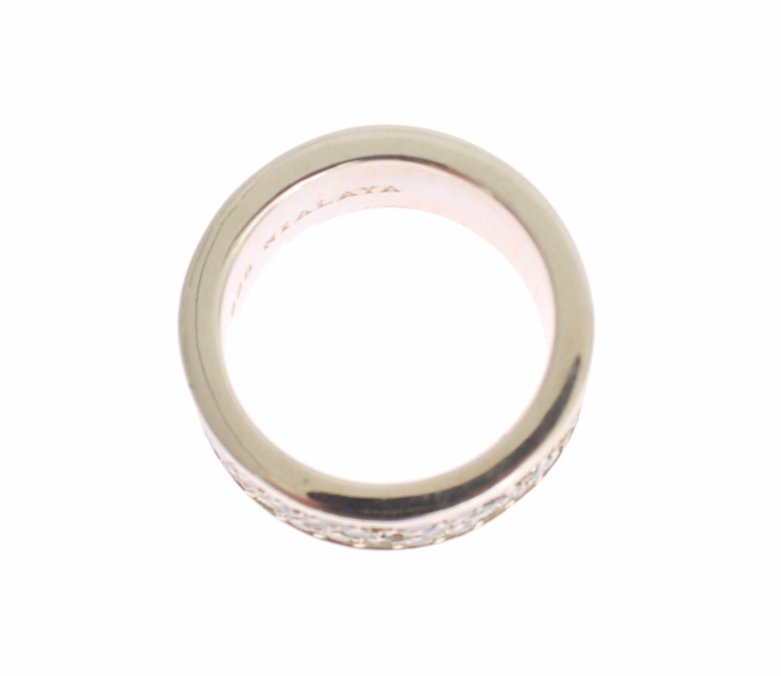 Nialaya Silver Womens CZ 925 Sterling Ring - view 2