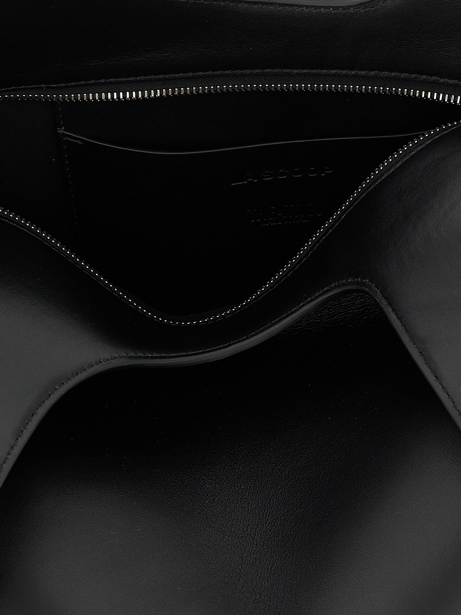 The Attico Black Calfskin Shoulder Bag - view 4