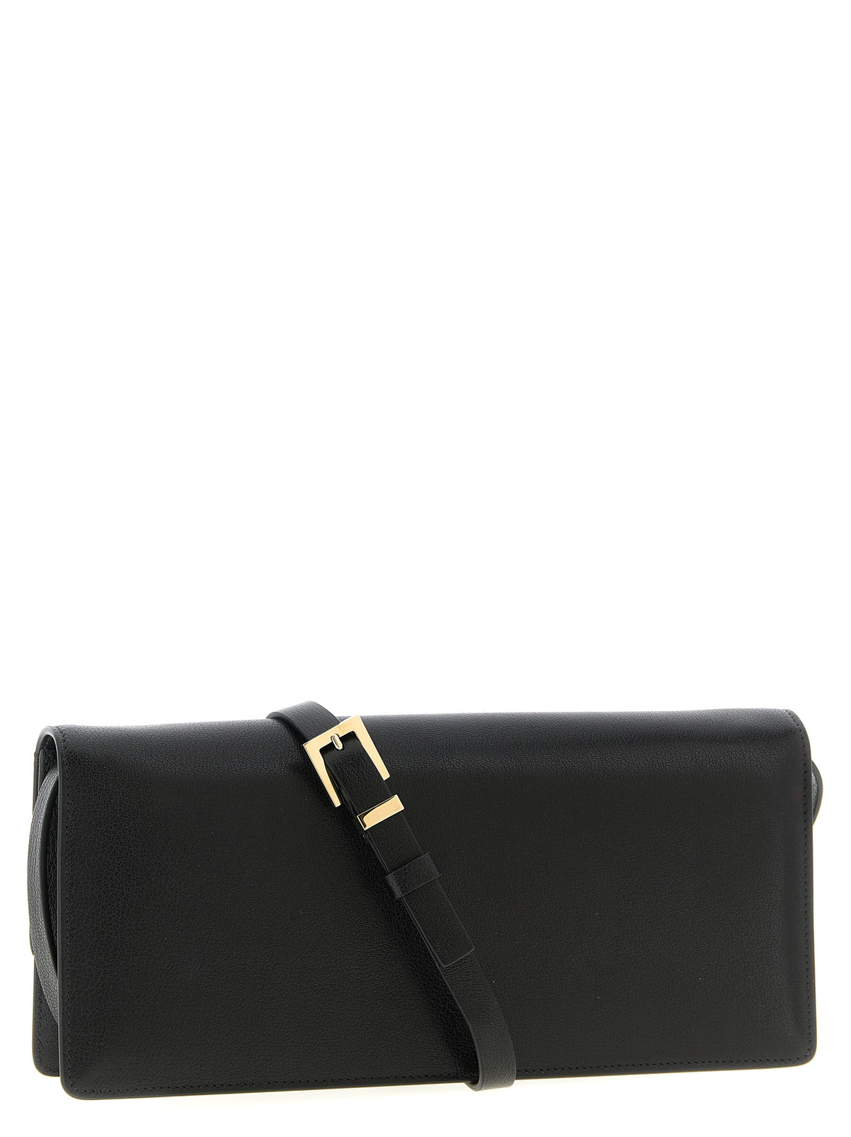 Tom Ford Black Goatskin Shoulder Bag - view 2