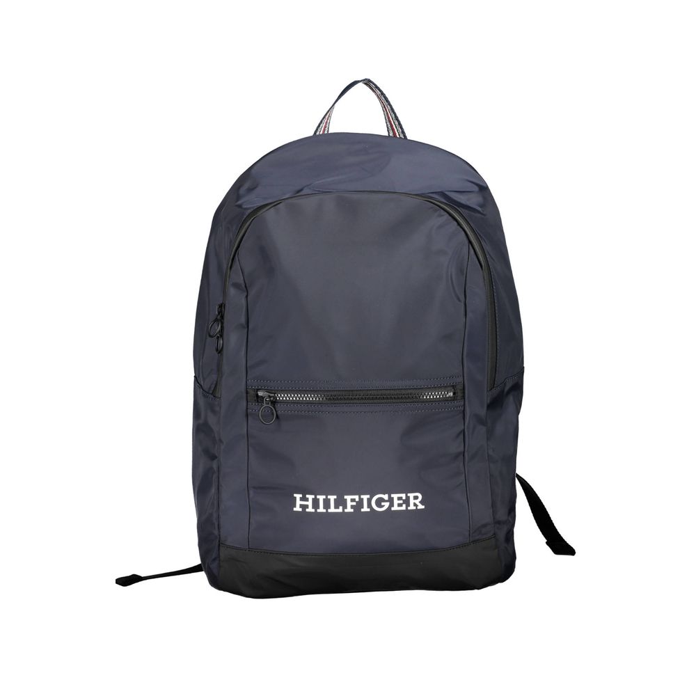 Tommy Hilfiger Blue Polyester Men Backpack - YSONA