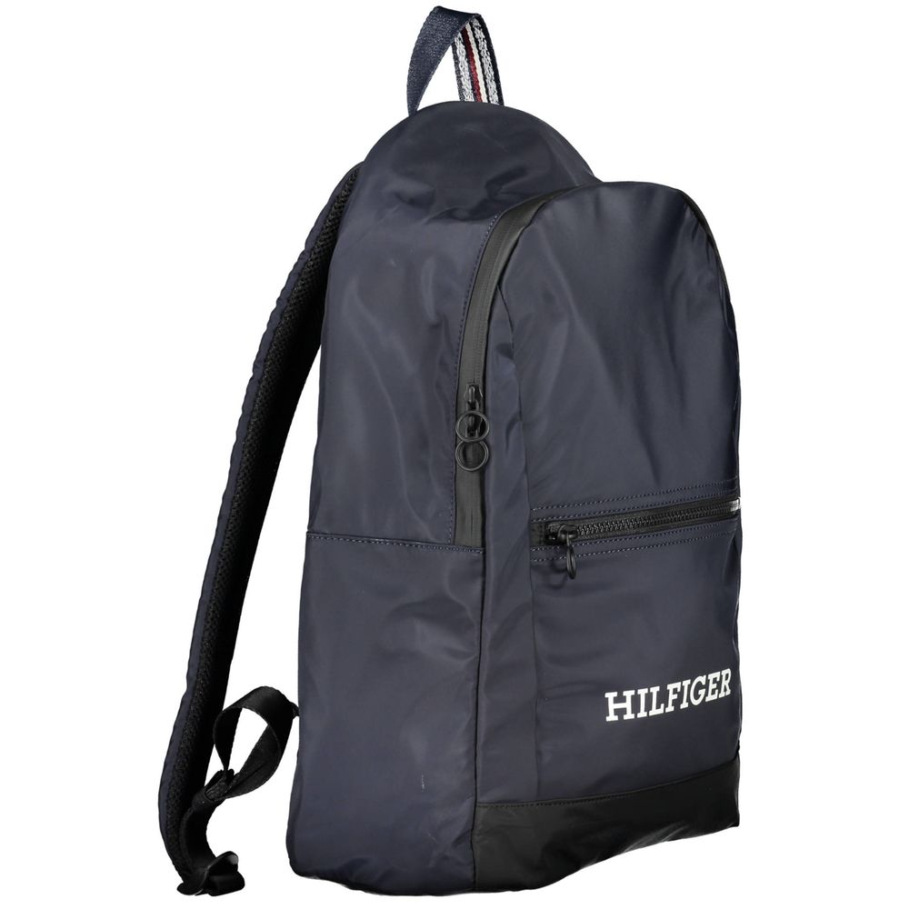 Tommy Hilfiger Blue Polyester Men Backpack - view 3