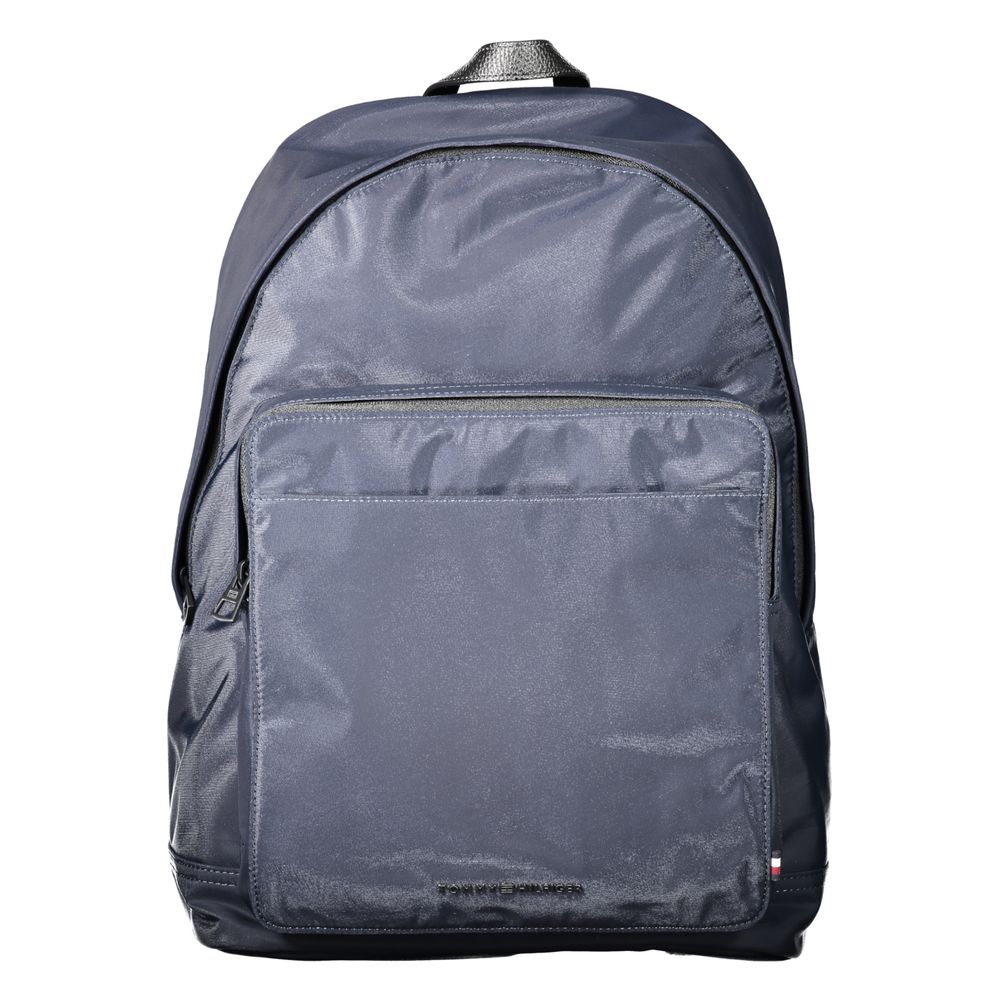 Tommy Hilfiger Blue Polyester Men Backpack - YSONA