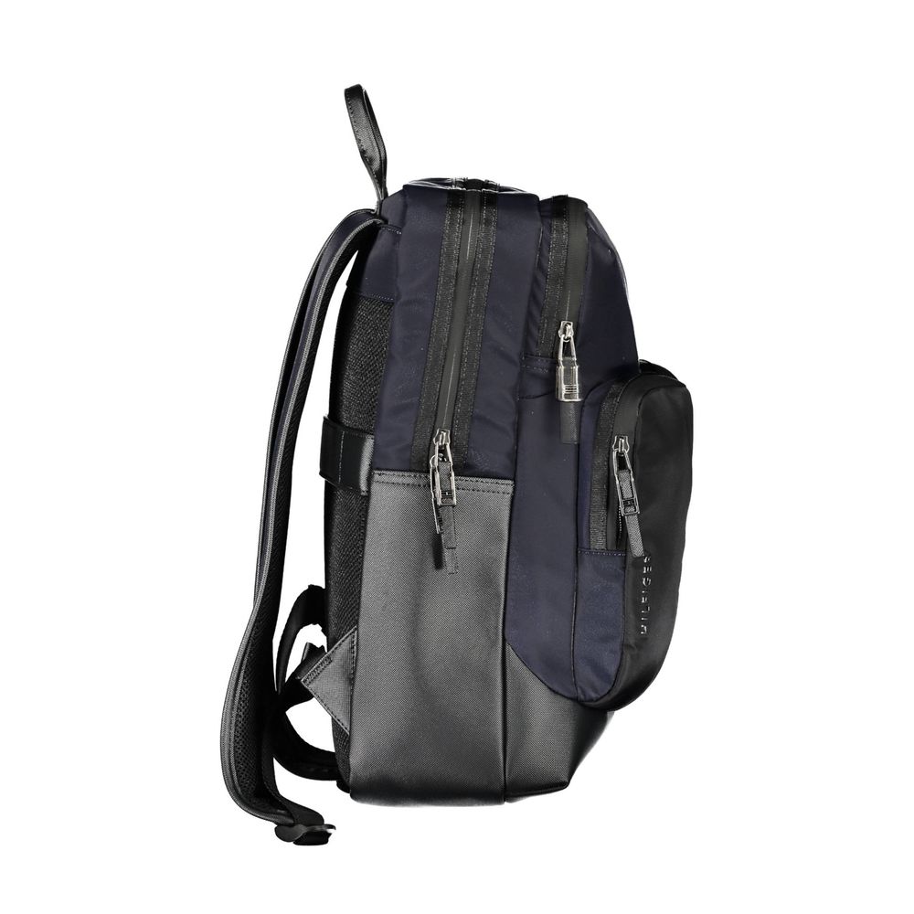 Tommy Hilfiger Blue Polyurethane Men's Backpack - view 3
